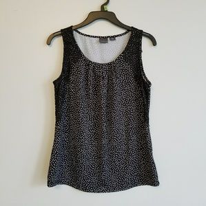 Covington Dotted Sleeveless Blouse